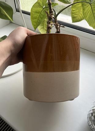 Кашпо керамічне