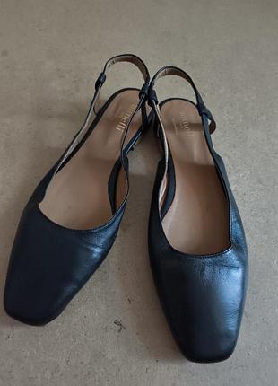 Босоніжки шкіряні minelli paris