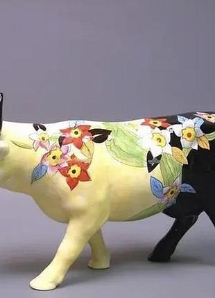 Статуэтка декоративная керамика lefard корова 28х17 см 59-043
