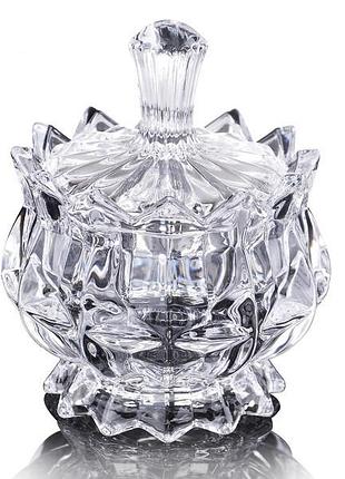Икорница сахарница lefard  грани 9х11 см 355-183