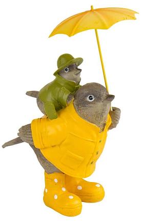 Фигурка мама птица под зонтом 20х13х8 см 18941-007