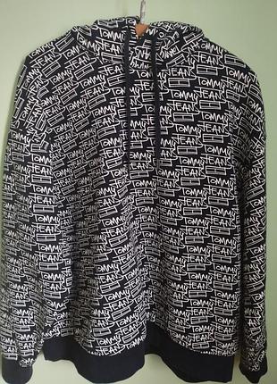 Монограммное худи tommy jeans