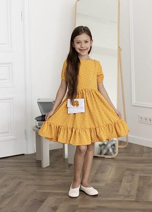 Сукня з сумочкою. розміри. 98-128