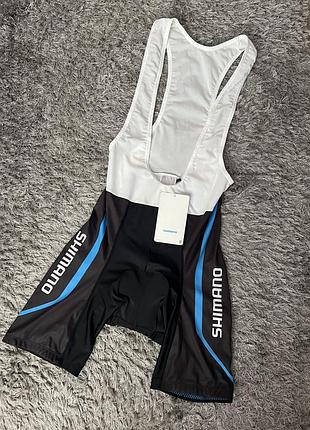 2025 нові велошорти shimano print bib shorts xl new оригинал