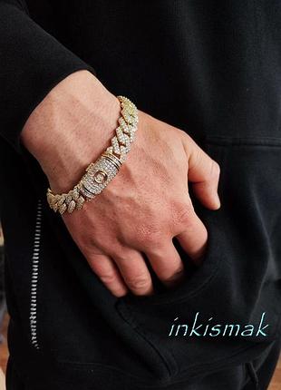 Позолота цирконний браслет cernucci англія