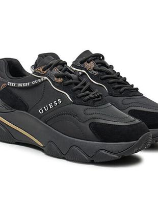 Кроссовки guess черные 41 размер стелька  27 см