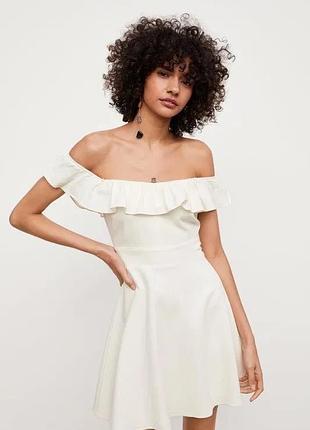 Льняное платье сарафан zara