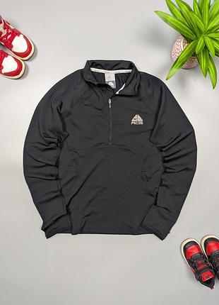 Жіноча оригінальна спортивна вінтажна кофта з 1/4 замком nike acg розмір s