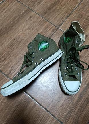 Кеди високі converse 39 хакі
