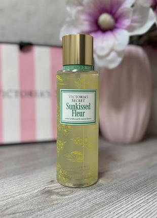 Парфумований зволожуючий спрей для тіла від victoria's secret sunkissed fleur