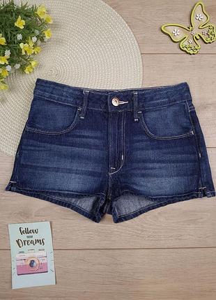 Детские джинсовые шорты 9-10 лет короткие шортики для девочки
