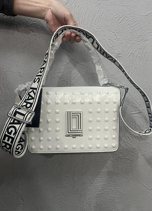 Оригінал! сумка/кросбоді karl lagerfeld simone studded leather purse