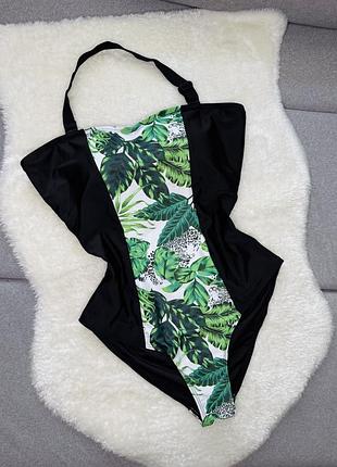 Суцільний купальник бандо