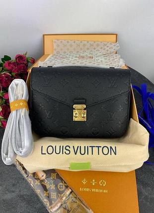Louis vuitton pochette metis black