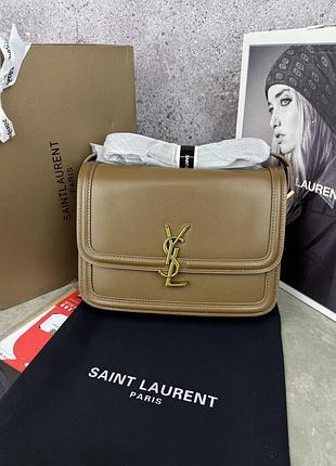 Yves saint laurent solferino brown gold