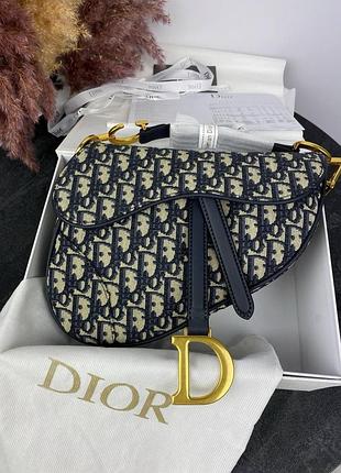 Сумка dior saddle logo