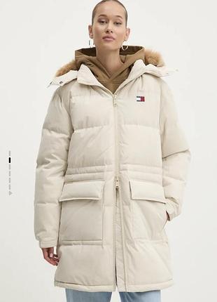 Пухова куртка tommy jeans