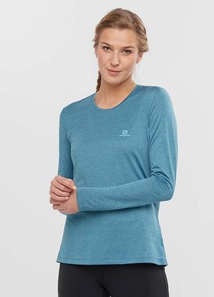 Женский спортивный беговой лонгслив salomon/nike/under armour/asics/mizuno/puma