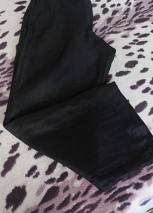 Штани брюки льон