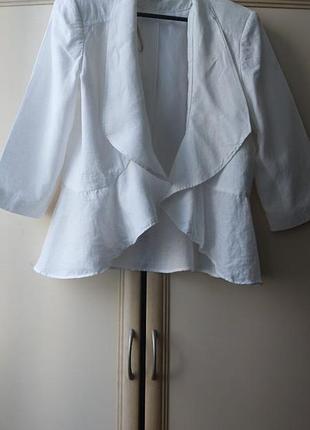 Піджак жакет льон