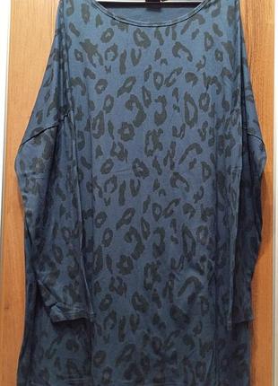 Туника с длинным рукавом батал