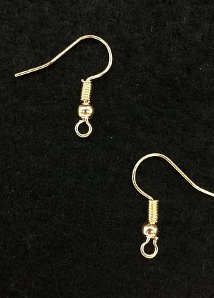 Швензи пара колір золото l-18мм