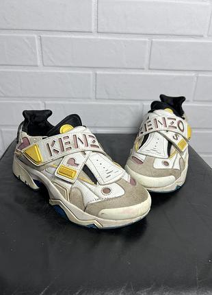 Kenzo жіночі кросівки шкіра замша розмір 37
