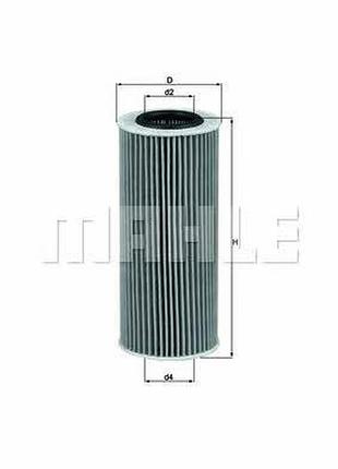 Масляный фильтр-картридж mahle / knecht ox 177/3d bmw 1-/3-серия, x1, mini r56 1.6-2.0