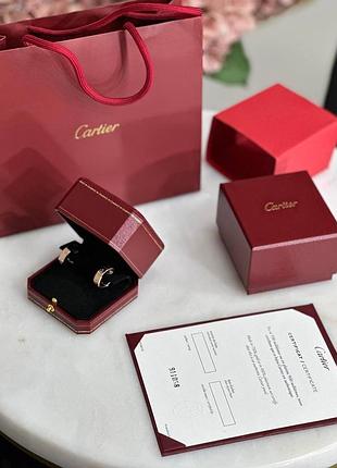 Сережки cartier