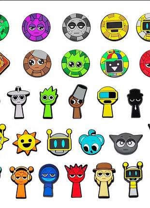 Джибитсы спутанные, джибитсы спринки инкккдибокс,incredibox для кроксов, орен,пенки,редди