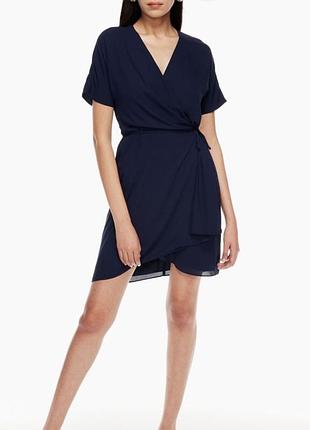 Сукня плаття синя літня сукня з віскози vero moda
