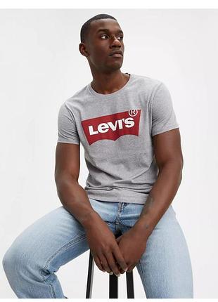 Футболка чоловіча levi's оригінал (футболка мужская левайс оригинал)