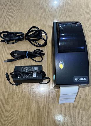 Розпродаж принтер етикеток godexdt2x б/у ( usb+ ethernet+rd232)