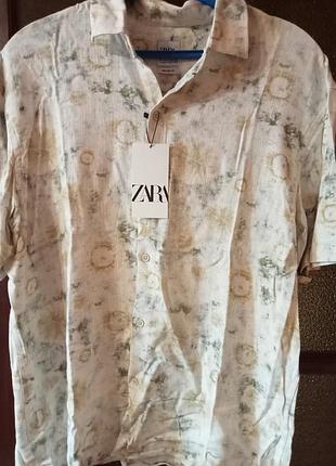 Рубашка мужская zara
