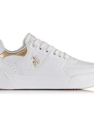 Жіночі білі кросівки u.s. polo assn. 35 р.