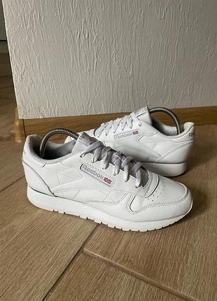 Фірмові шкіряні кросівки від reebok 39,5