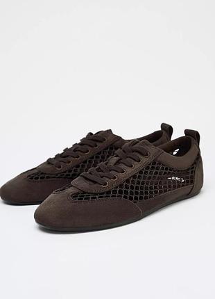 Сітчасті кеди zara
