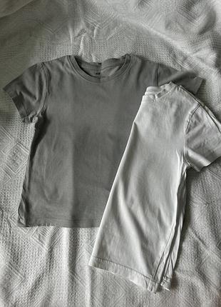 Базові футболки 5-6 років h&m, george 110/116