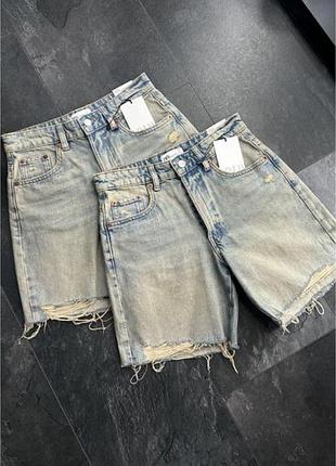 Бермуди джинсові zara