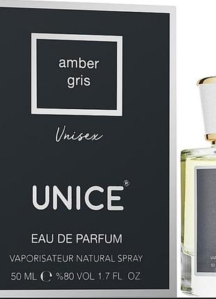 Парфумована вода unice amber gris, 50 мл (унісекс) escentric molecule 02 молекула 2