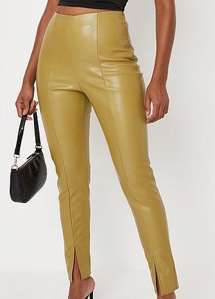 Женские брюки из экокожи от missguided