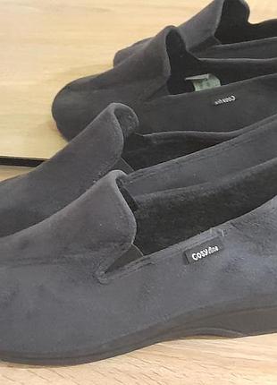 Уютные туфли/ тапочки "cosy" из ткани. 45разм