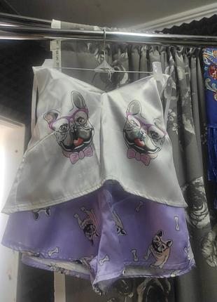 Оптом пижама s,m,l.шелк армани.130 шт9 шт