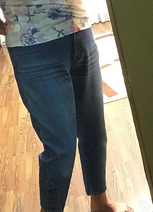 Джинсы на резинке 48р (100% коттон)