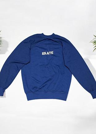 Винтажный шерстяной свитшот skate