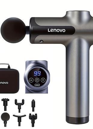 Перкуссионный массажер-пистолет lenovo gun 3 массажный пистолет ленво