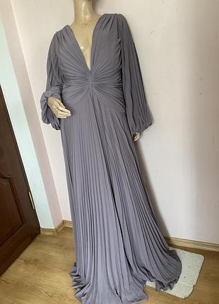 Розкішна сукня- пліссе- батал/46/ brend for costume