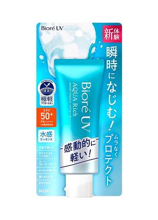 Biore uv aqua rich сонцезахисна есенція, 70 г
