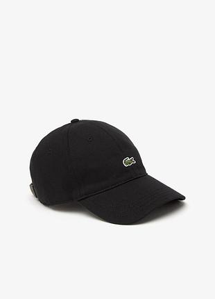 Кепка унісекс bandouliere lacoste чорна one size