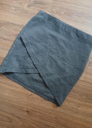 Асиметрична спідниця міні 3